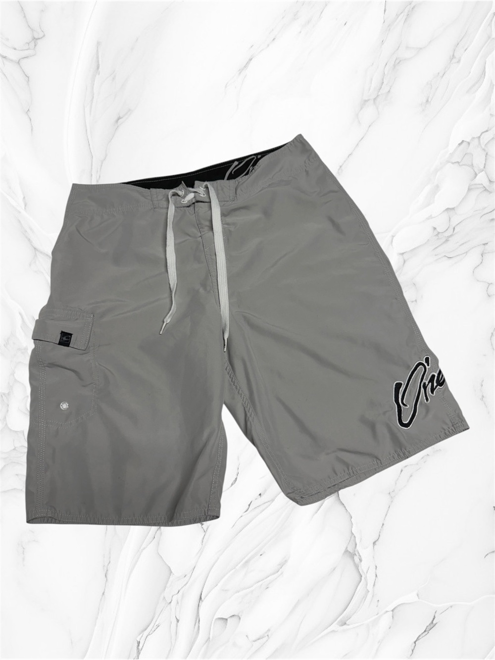 O'Neill Light Gray Men's Boardshorts with Drawstring medium